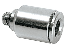 Schlauchanschluss M5a steckbar gerade - 6 mm