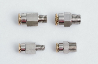 Ger. Einschraubverschr. steckbar 4 mm