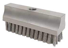 Hochtemperaturbürste 100 x 30 mm G1/4i - Edelstahlborsten