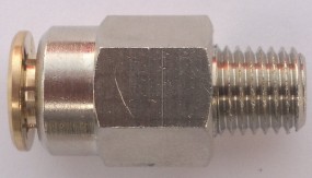 Ger. Einschraubverschr. steckbar 6 mm