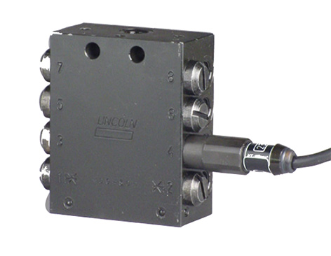 Lincoln Quicklub Progressivverteiler SSV 10-N, mit Stecker (10-36V DC)