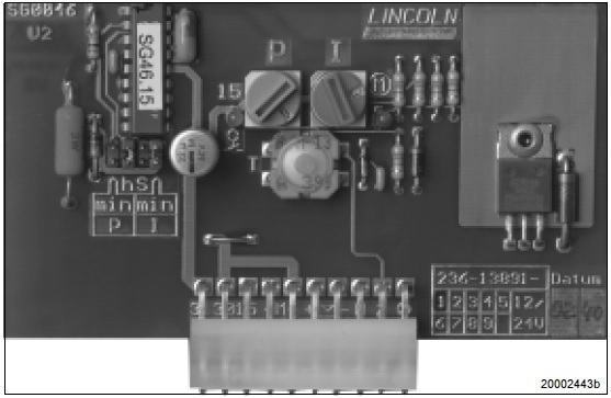 E-STEUERPLATINE 12/24VDC V10 P203 ZG