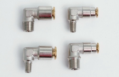 Winkel Einschraubverschr. steckbar 4 mm