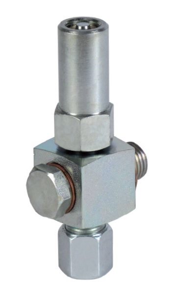 DRUCKBEGR.VENTIL - 300 BAR - ROHR Ø 6 mm