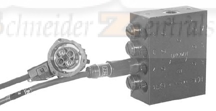 Lincoln Quicklub Progressivverteiler SSV 12-NE, mit Stecker (10-36V DC)